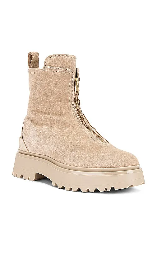 ALLSAINTS Ophelia Suede Boot in Beige