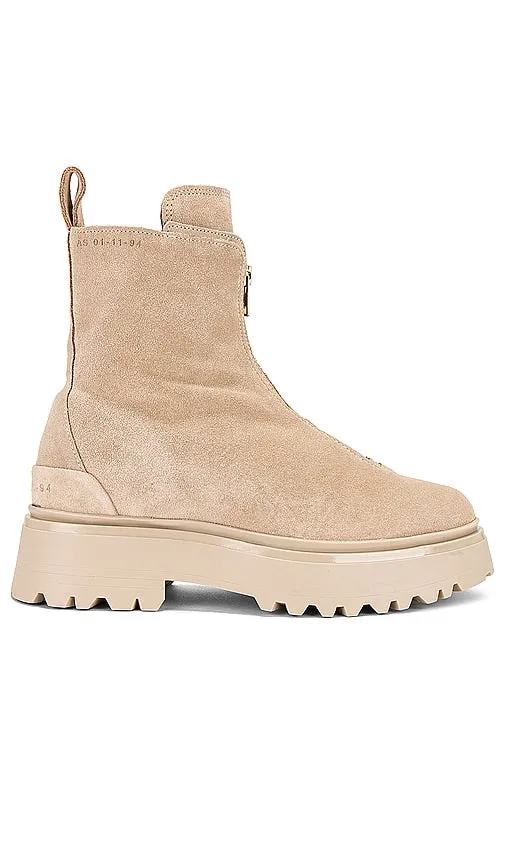 ALLSAINTS Ophelia Suede Boot in Beige