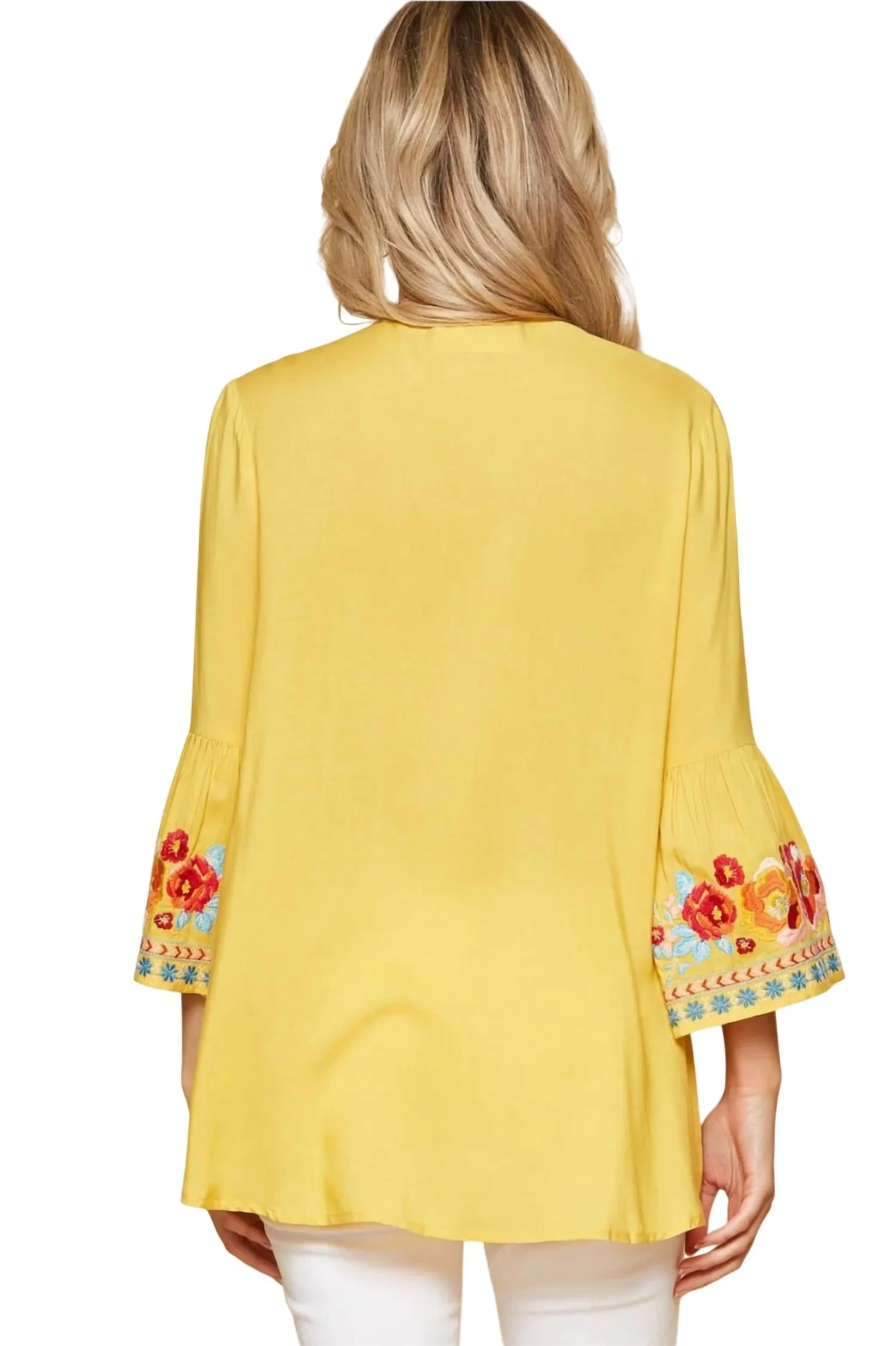 Andree By Unit - South Beach Embroidered Top - PLUS