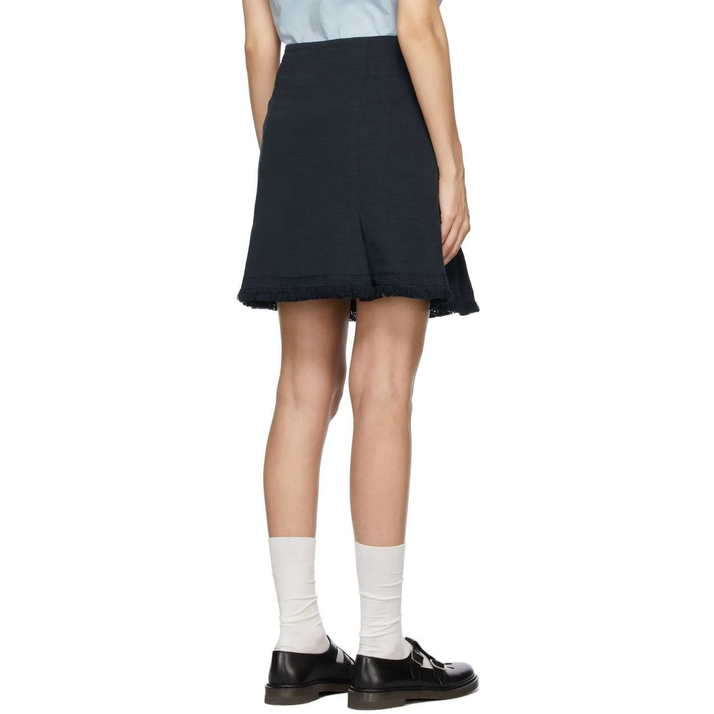 A.P.C. Navy Frida Miniskirt