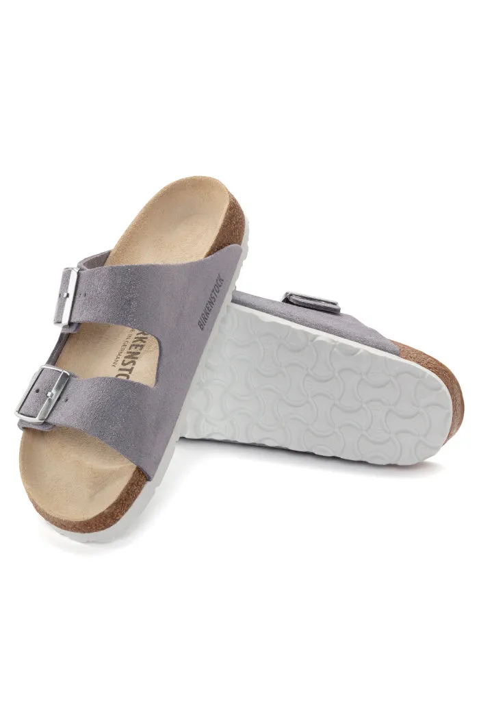 Birkenstock Arizona Narrow Width in Purple Fog