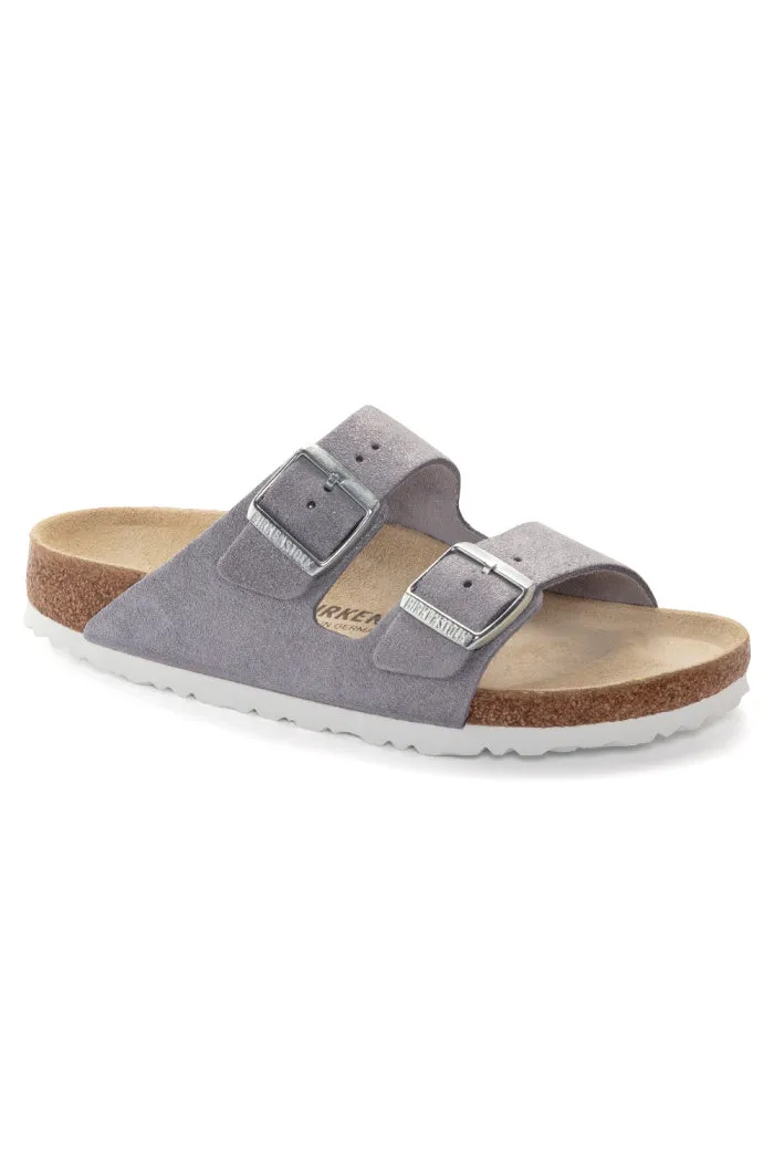 Birkenstock Arizona Narrow Width in Purple Fog