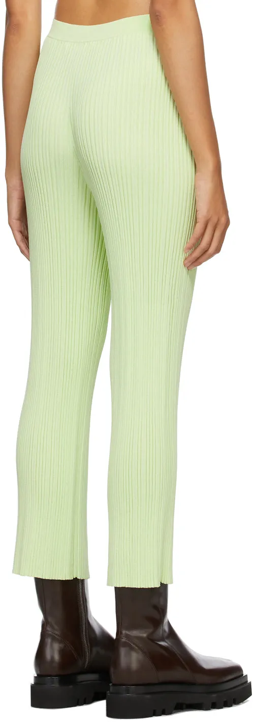 Dion Lee Green Float Lounge Pants