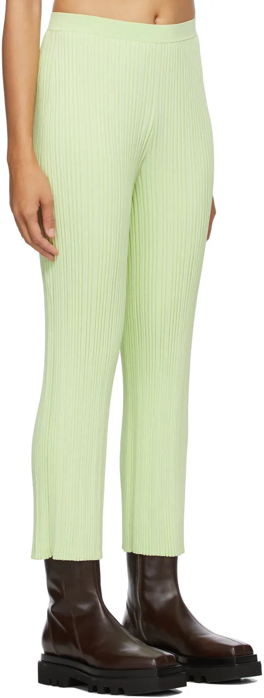 Dion Lee Green Float Lounge Pants