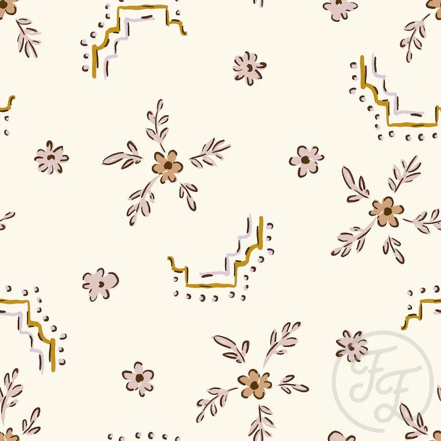 Framed Flowers Earthy