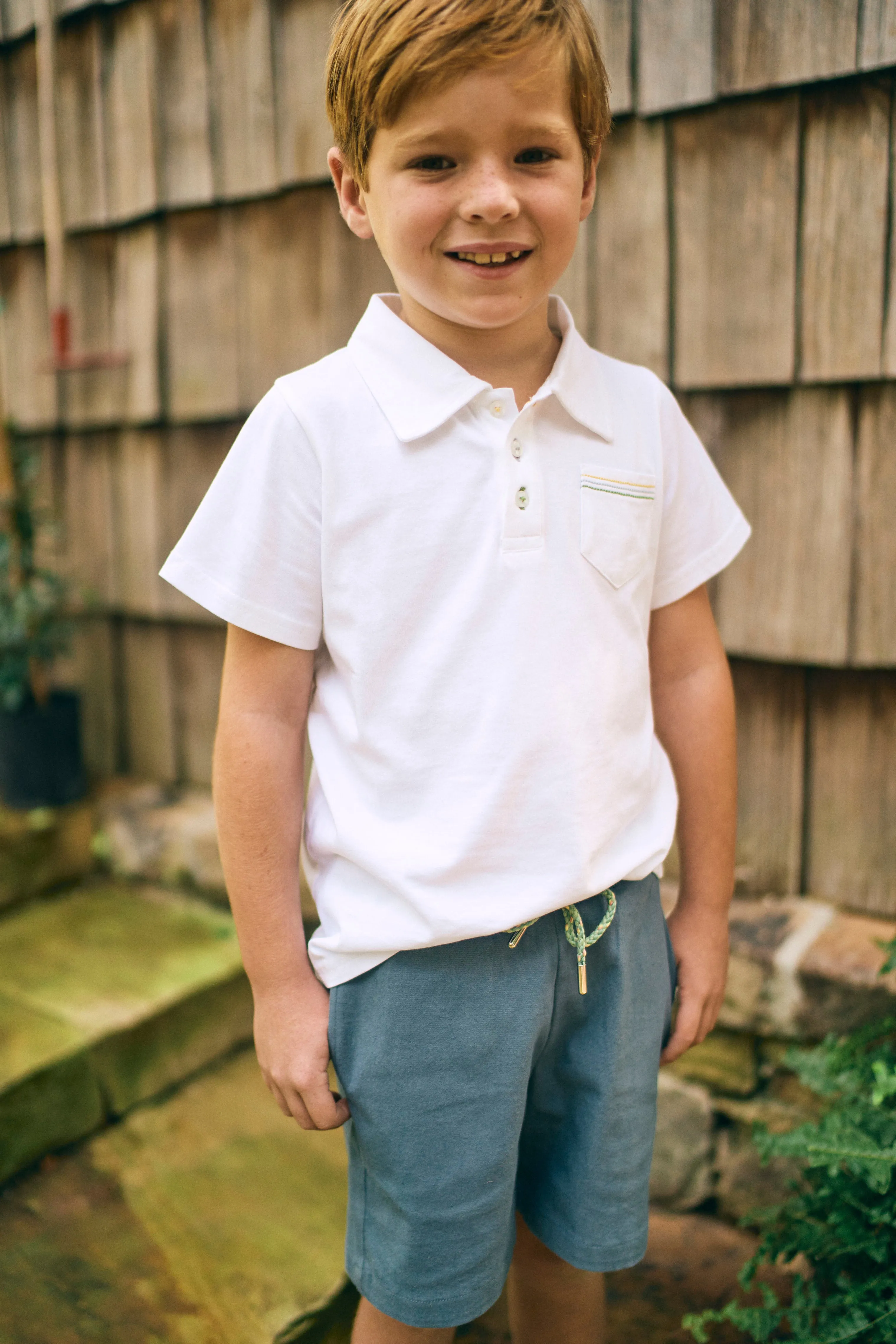 Jackson Polo in White