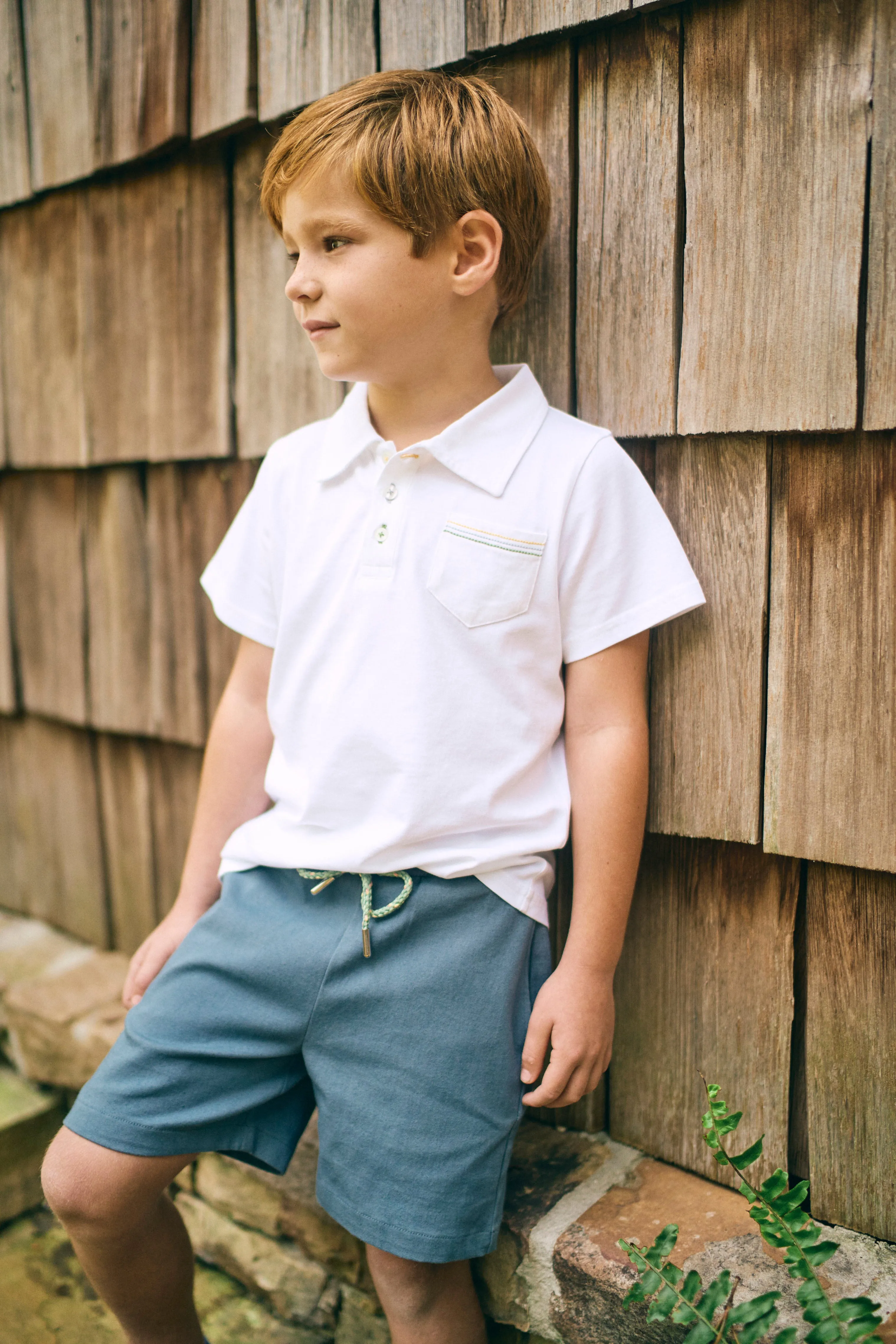 Jackson Polo in White