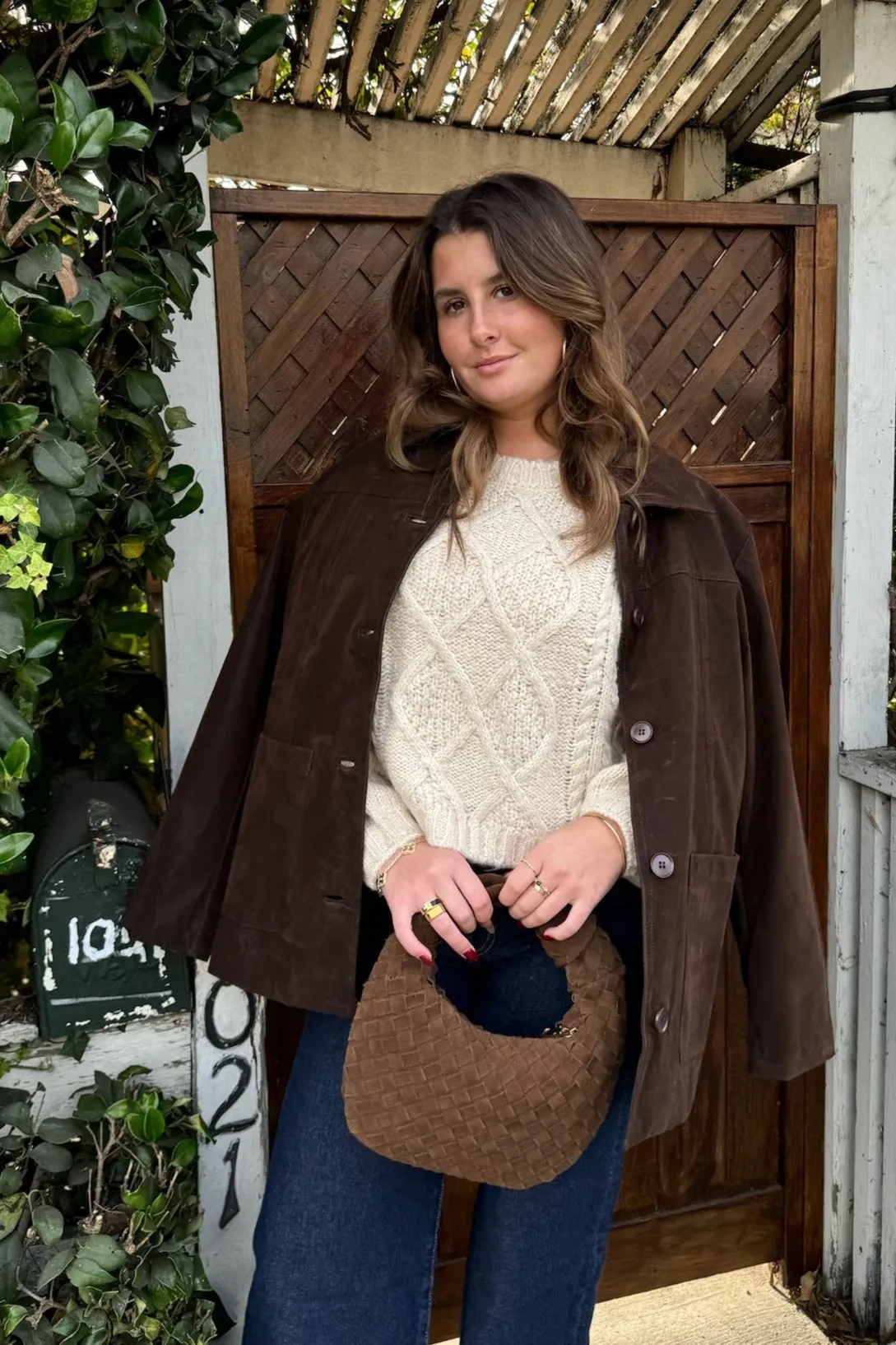 KEEN THE LABEL Madelyn Suede Jacket