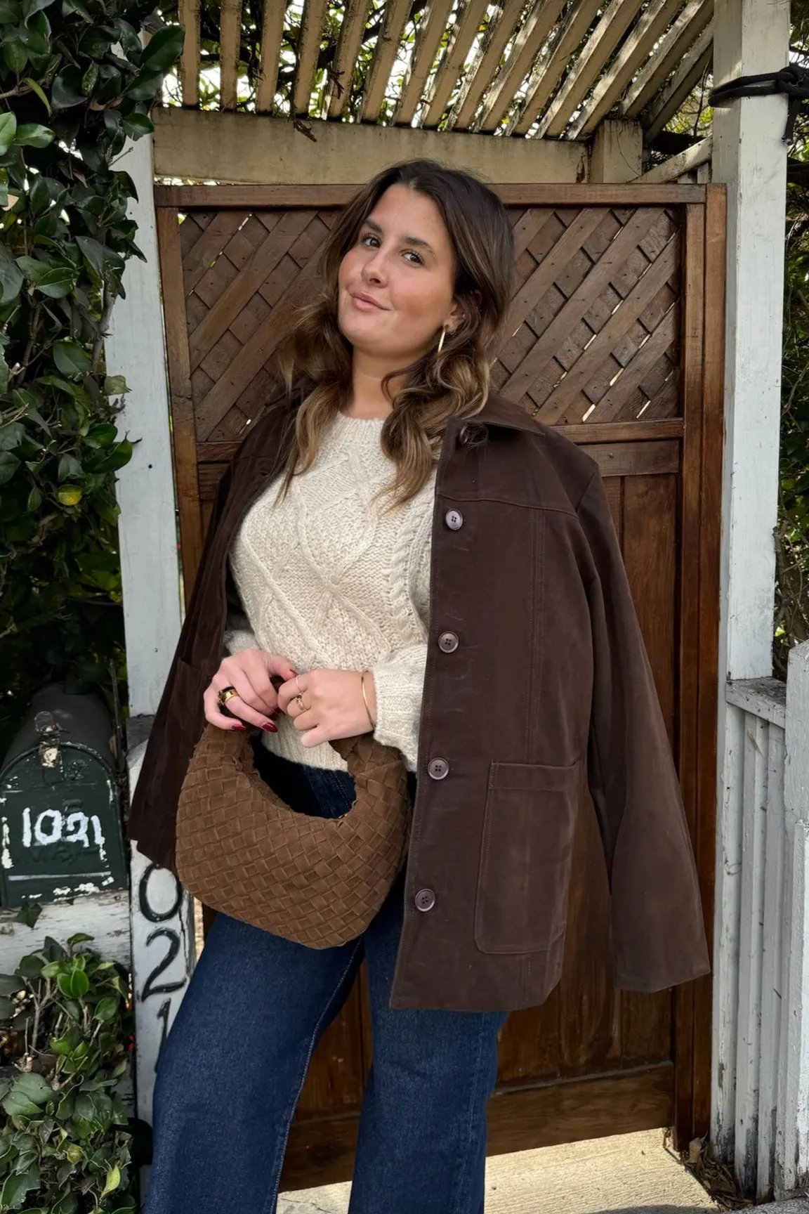 KEEN THE LABEL Madelyn Suede Jacket