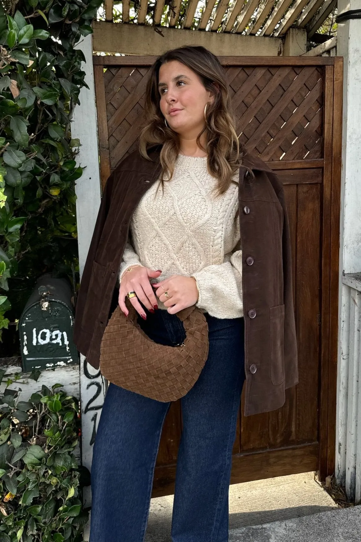 KEEN THE LABEL Madelyn Suede Jacket