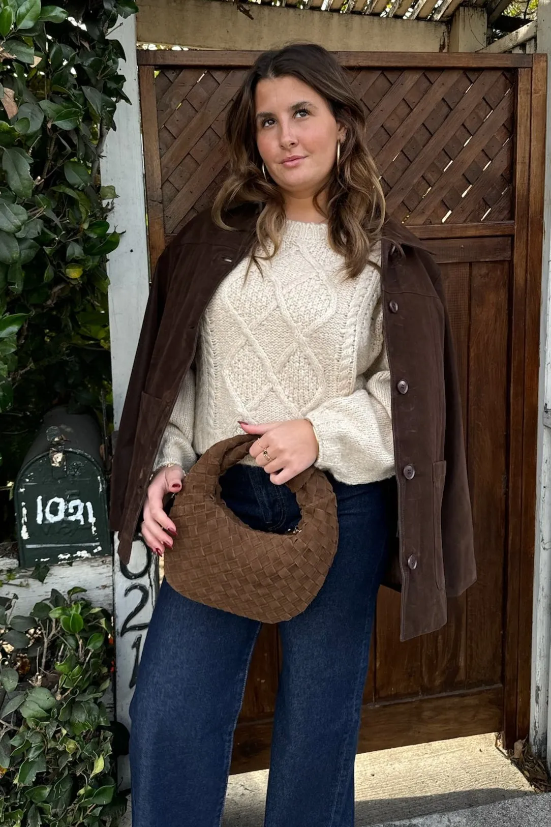 KEEN THE LABEL Madelyn Suede Jacket
