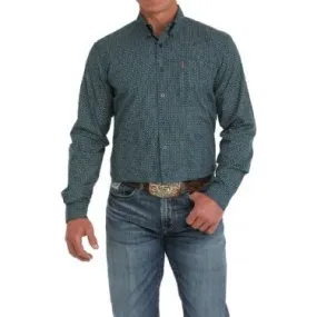 Men's Cinch Modern Fit Geometric Print Western Shirt MTW1347127