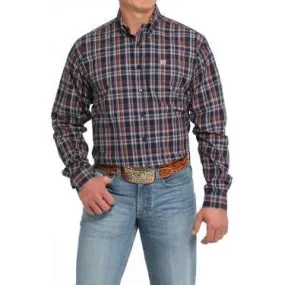 Men's Cinch Plaid Button-Down Western Shirt MTW1105848