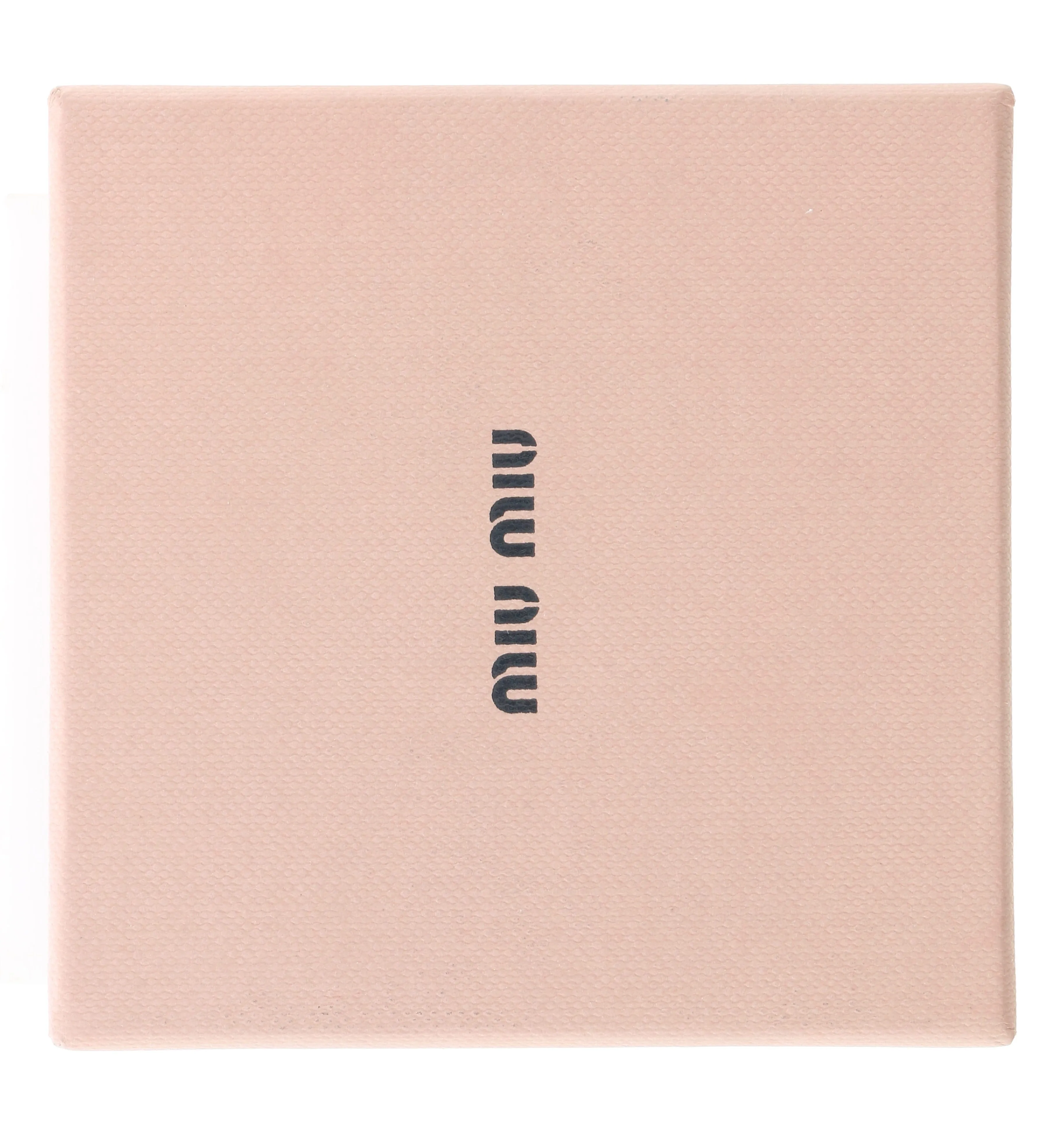 Miu Miu Tan Suede Patch Teardrop Brooch Pin-One Size