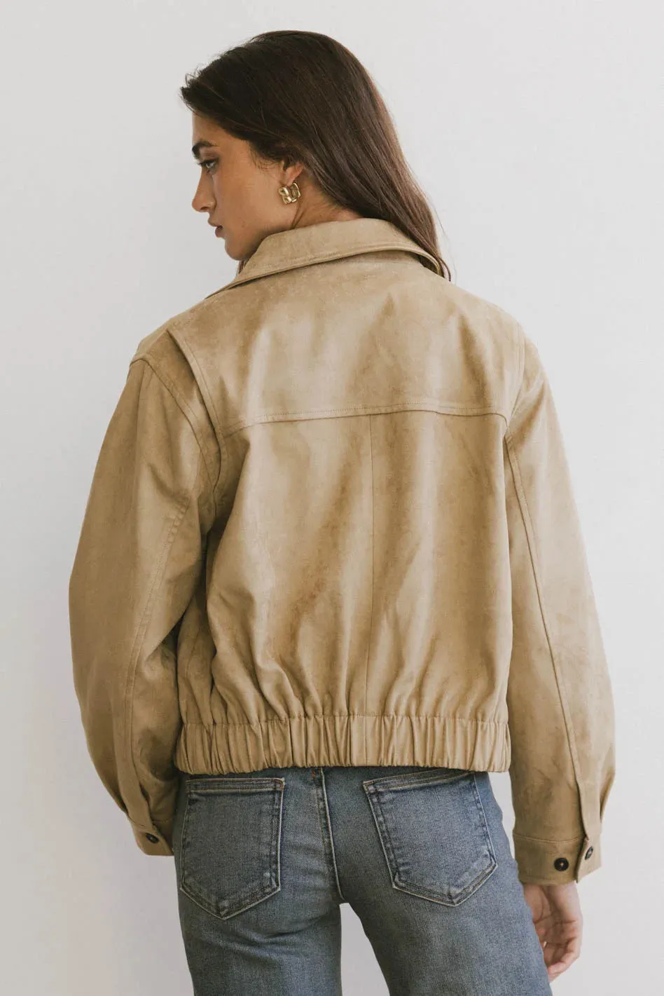 Myli Faux Suede Jacket