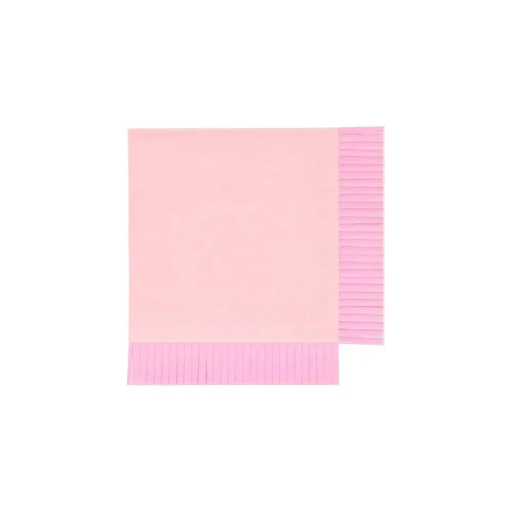 Neon Fringe Small Napkins