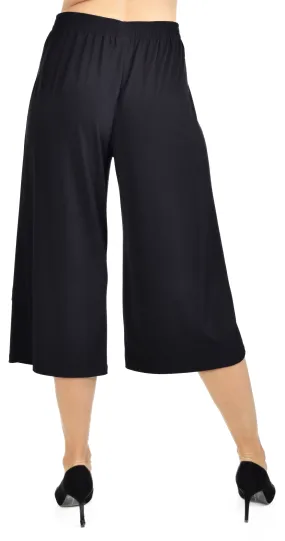 New Designer Plus Size Capri Pants with side pockets. 1XL/2XL/3XL