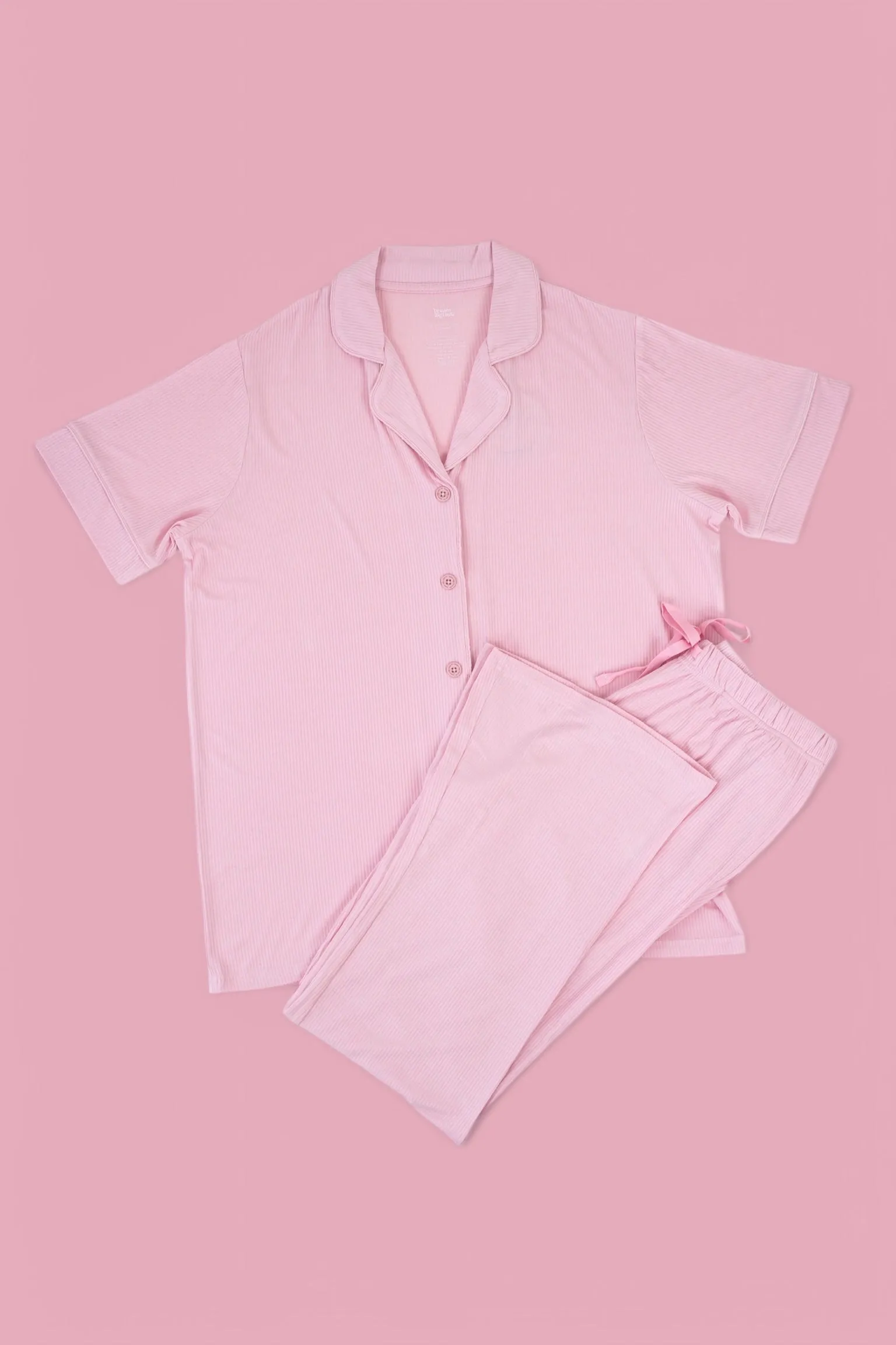 PINK ROSE RIB WOMEN'S DREAM SET