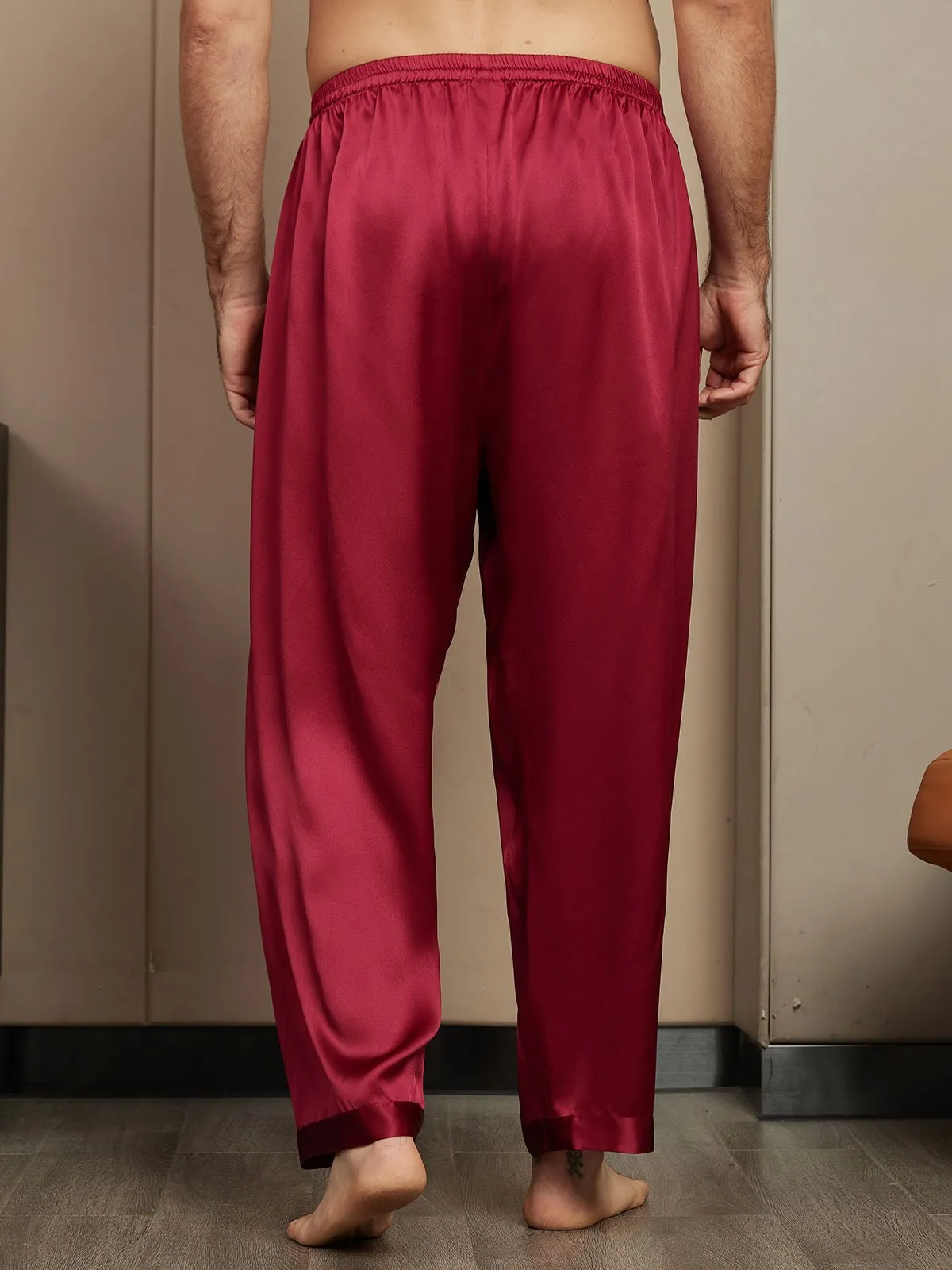 Pure Silk Relaxed Pajama Pants