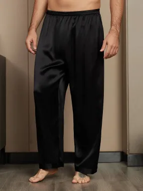 Pure Silk Relaxed Pajama Pants