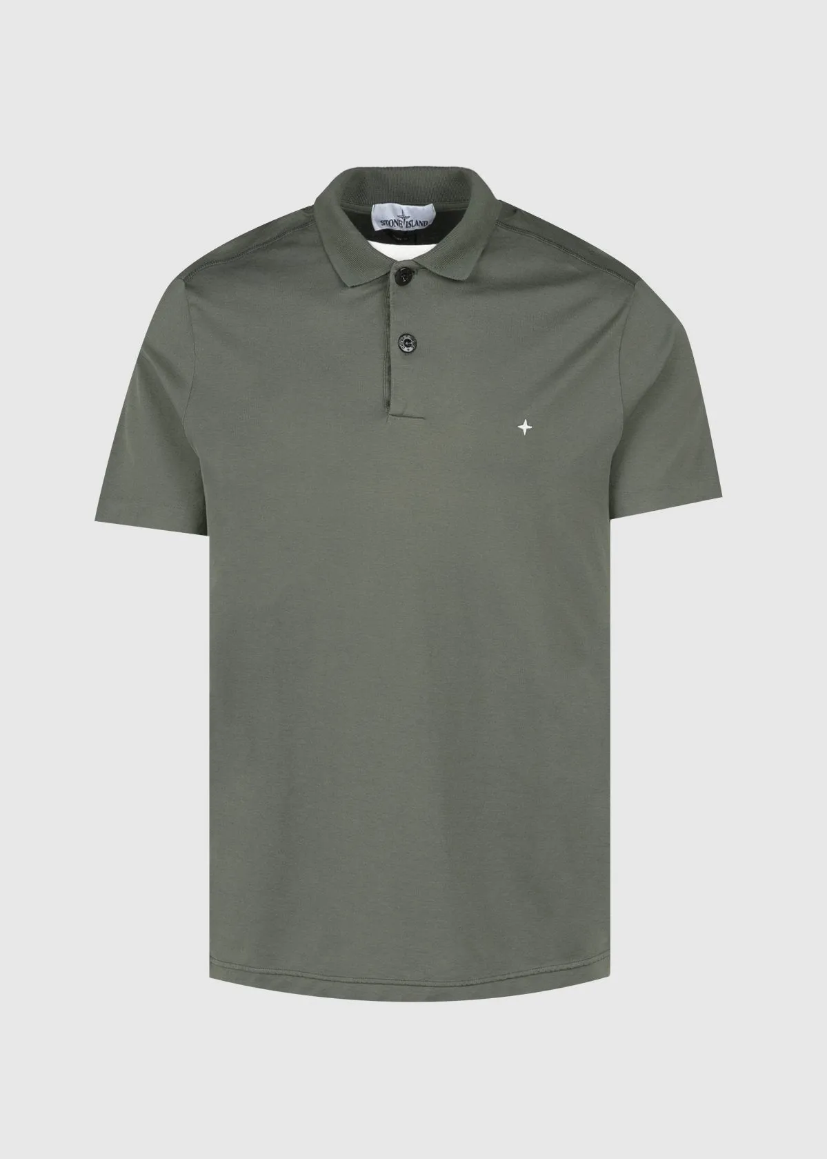 STONE ISLAND: POLO SHIRT [OLIVE]