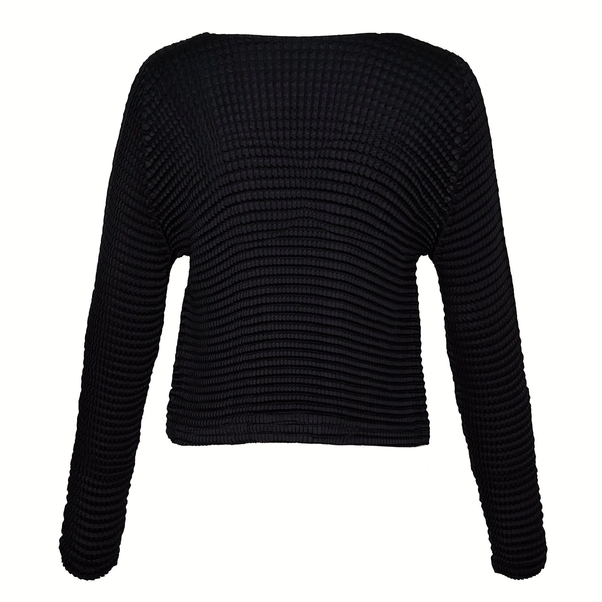 Suede Like Pleats Pleated Card