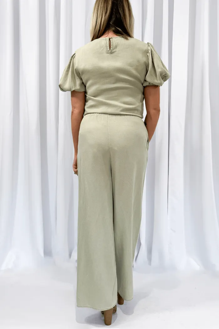 Wide Leg Comfort Pants