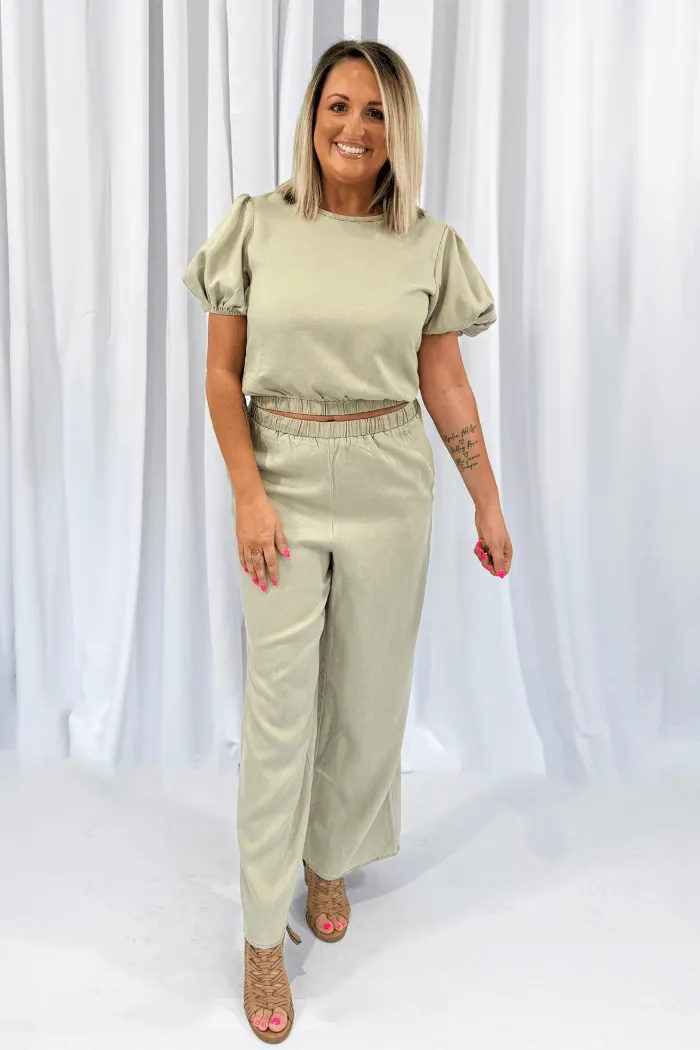 Wide Leg Comfort Pants