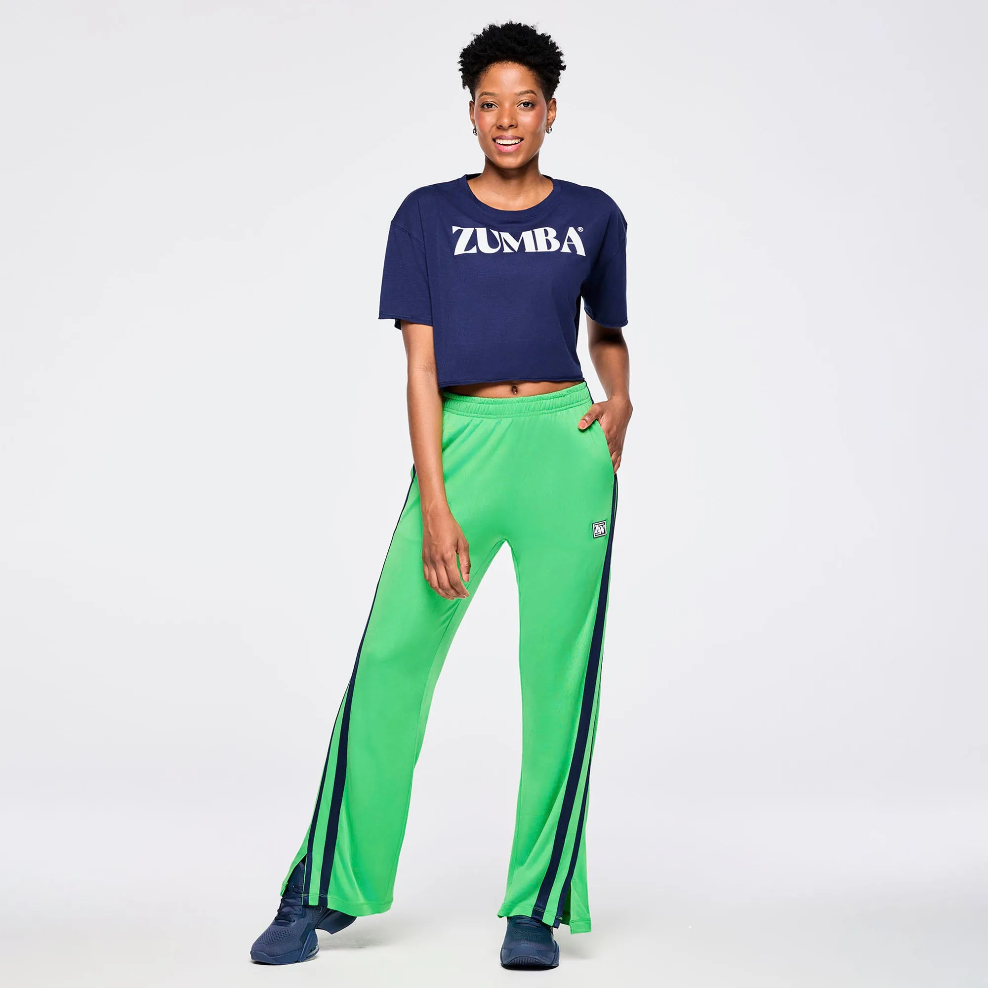 Zumba Out Loud Mid Rise Track Pants