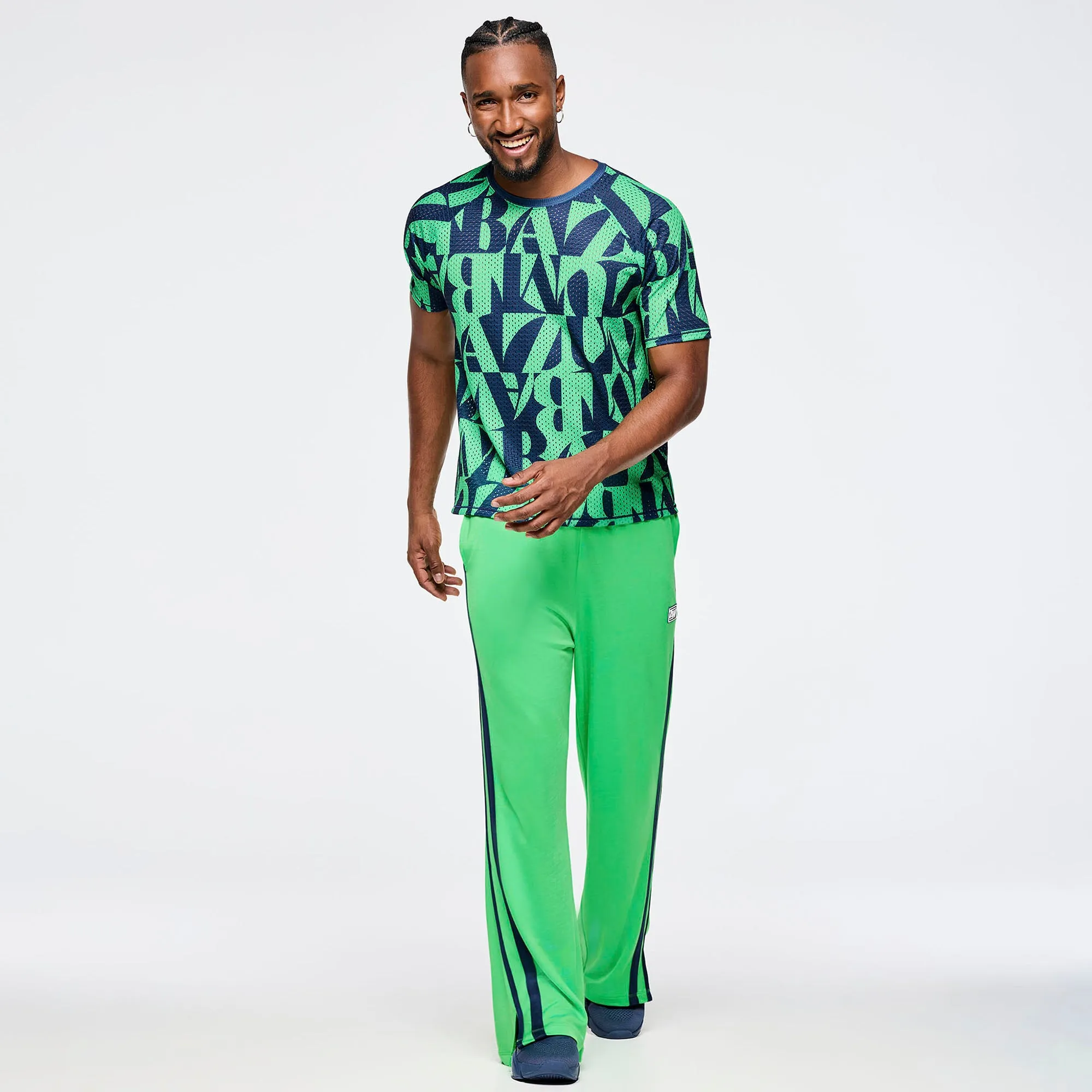Zumba Out Loud Mid Rise Track Pants